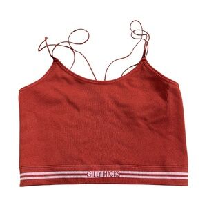 (NWOT) Hollister Gilly Hicks Strappy Ribbed Crop Top Cami Bralette – Medium